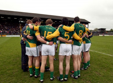 The Meath squad will have a new manager in 2013.