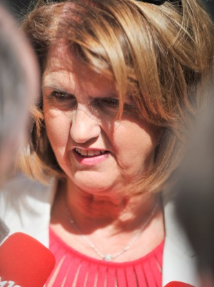 The Minister for Social Protection Joan Burton