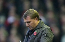 Brendan Rodgers: “We were outstanding today.”