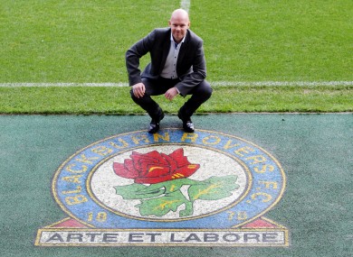 Berg at Ewood Park today.