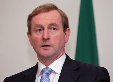 File photo of Enda Kenny.