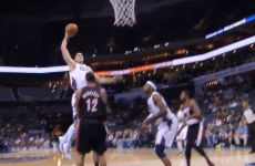 VIDEO: Watch this monster dunk from Charlotte’s Byron Mullens