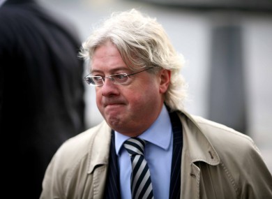 Gerard O'Donnell, the solicitor representing Praveen Halappanavar, seen at the preliminary inquest into Savita Halappanavar's death last week.