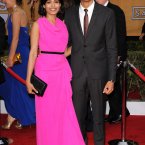 We love Freida Pinto and Dev Patel. She is divine. Great colour. (© Vince Flores / AFF-USA.COM)