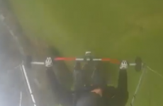 VIDEO: Watch this hang glider fly into a house