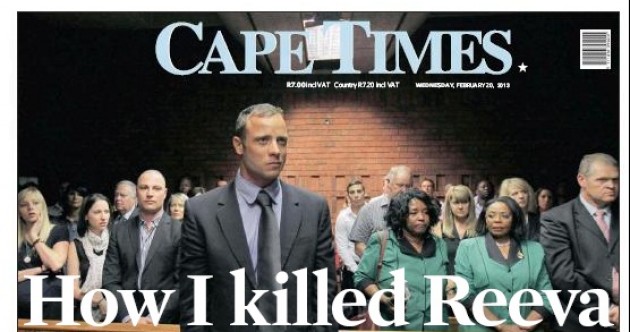 Front Pages: South Africa’s papers report Pistorius case