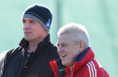 In pics: Warren Gatland turns up at Ireland training session