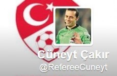 Nani red card referee follows Ronaldo and Real Madrid on Twitter