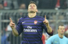 VIDEO: Olivier Giroud puts the cat amongst the pigeons with early goal in Munich
