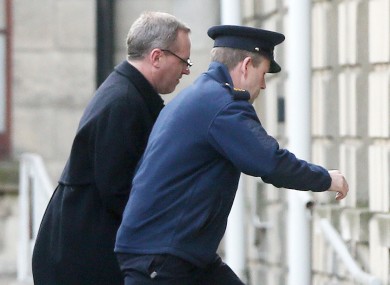 Paul Begley in court for his appeal last month.