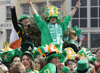 The Irish... sure, we're a great bunch of lads.