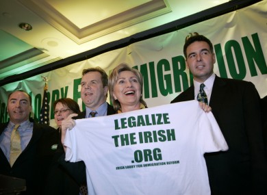 Irish lobbies in the United States have been seeking reform of the immigration system - legalising thousands of illegal immigrants - for several years.