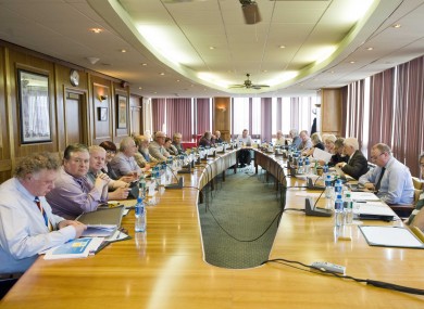 The SIPTU National Executive Council meeting in Liberty Hall last week on the Haddington Road Deal
