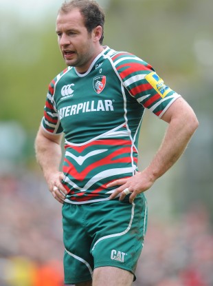 Geordan Murphy has been with Leicester 16 years.