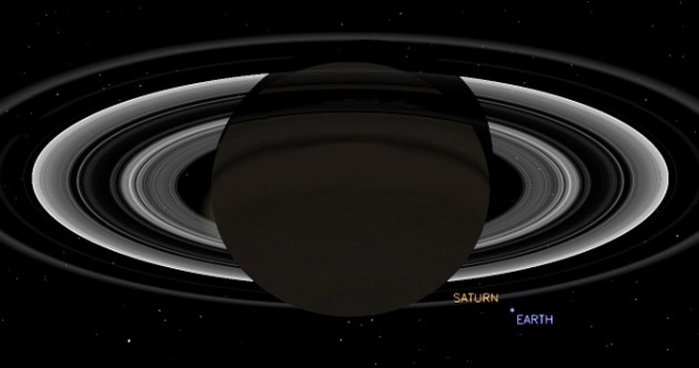 NASA to take a photo of the Earth from Saturn