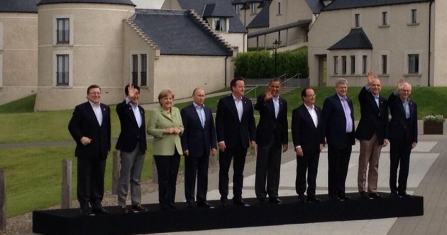 Awkward Family Photo of the Day: G8 leaders pose for traditional snap