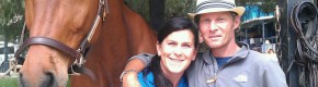 Jenny Carbonari with Damian Gardiner.