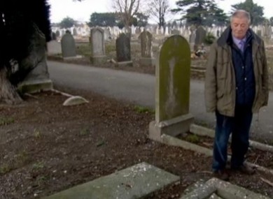 Derek Leinster at Mount Jerome Cemetery