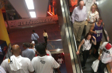 A load of Miami Heat fans left Game 6 early, banged on the doors to be left back for overtime
