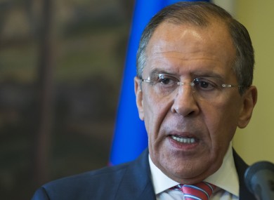 Russian Foreign Minister Sergey Lavrov says the evidence put forth by the United States of chemical weapons use in Syria apparently doesn't meet stringent criteria for reliability