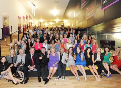 TV3 staff at last autumn's schedule launch.
