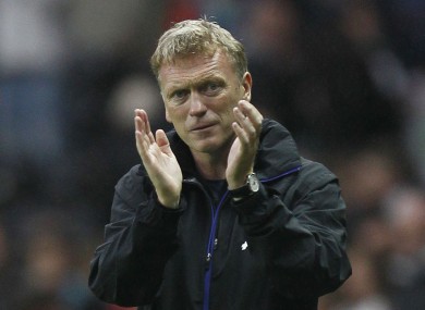 David Moyes: says squad is strong as it is.