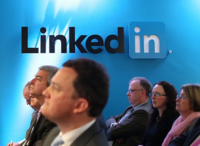 LinkedIn's offices in Gardner House, Wilton Place Dublin.