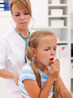 Child coughing