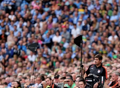 Eamonn Fitzmaurice stands out from the crowd in Croke Park
