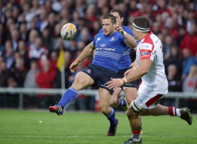 Jimmy Gopperth has started all four of his games for Leinster in the 10 jersey.