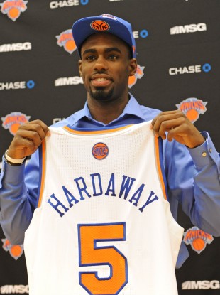 New York Knicks first round draft pick Tim Hardaway Jr.