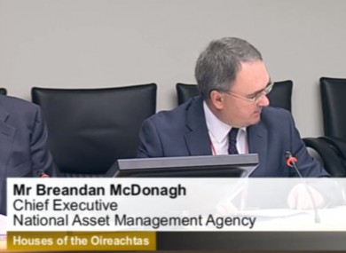 NAMA CEO Brendan McDonagh.