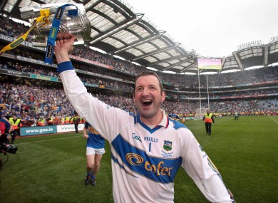 Tipperary goalkeeper Brendan Cummins after the 2010 All-Ireland final.