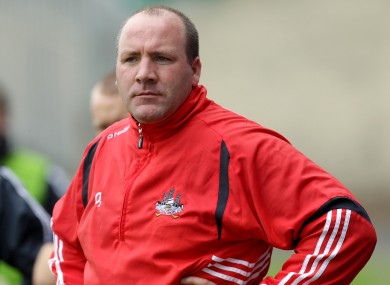 New Cork senior manager Brian Cuthbert.