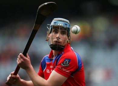 Eyes on the prize: Conor Cooney was the late saviour for St Thomas.