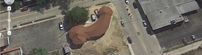 American church looks like a phallus on Google Maps