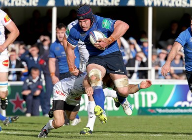 O'Brien on the charge in the win against Castres.