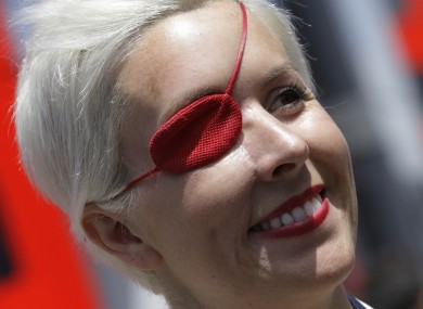 Maria de Villota at the Spanish Grand Prix in May.