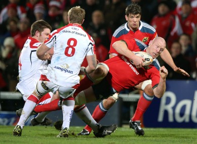 Paul O'Connell and Munster are struggling in Ravenhill.